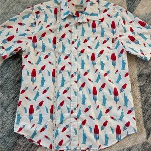 RSVLTS Red and Blue Popsicle Liberty Shirt “rocket pops”